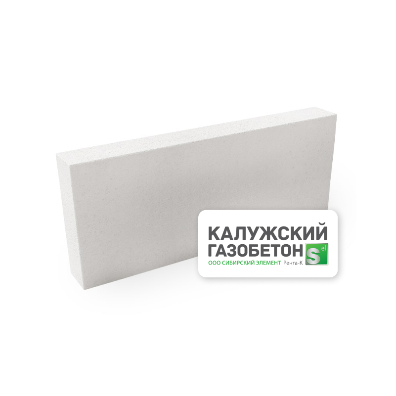  Блок газобетонный D500 B3,5 625*100*300 1 сорт (2,250)